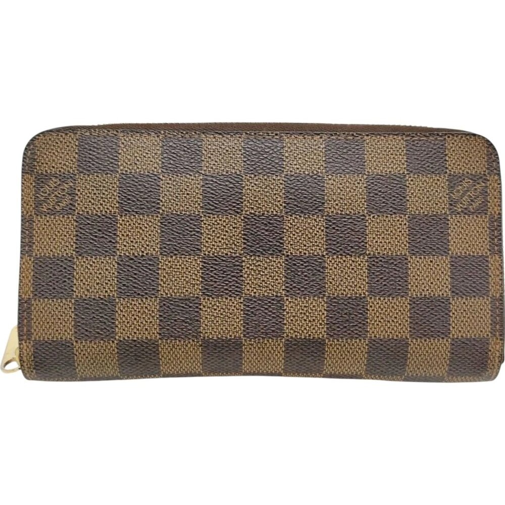 570268BY (S3) Authentic Louis Vuitton Wallet Long Brown Damier Luxury Vintage De